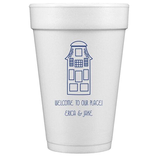 Townhouse Styrofoam Cups